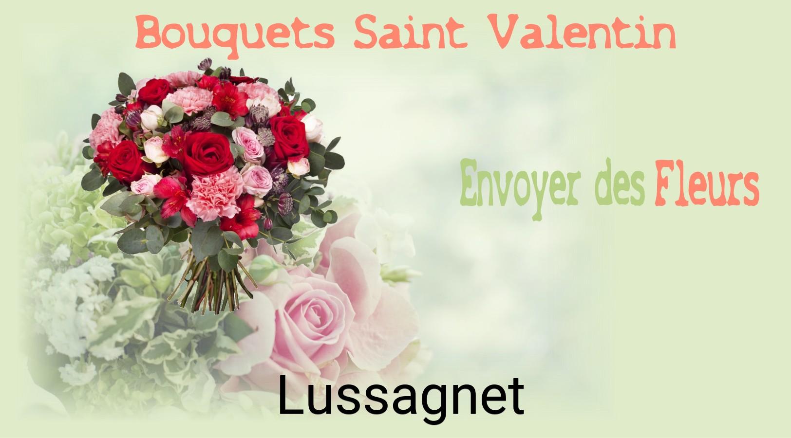 Roses de Saint-Valentin livrées à Lussagnet